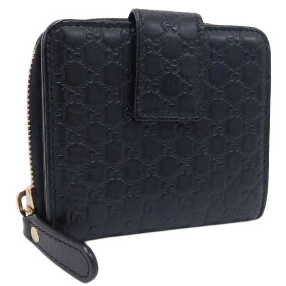 Gucci Wallet Black ssima Micro - Picture 1 of 8